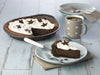 Metal tart tin with easy grip - asimetriA