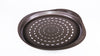 Metal pizza tray with easy grip - different sizes & shapes - asimetriA