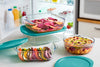 Cook & Store Glass Round Dish High resistance with lid