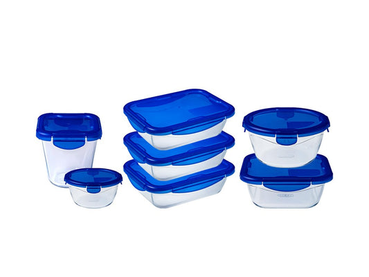 Cook & Go – 7‑piece leakproof lunchbox storage set
