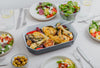 Pyrex® Color's : a colored glass dish - black pepper - 30x20cm