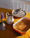Pyrex® Color's : a colored glass dish - yellow curry - 30x20cm