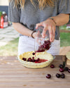 Pie dish with handles 21 cm