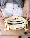 Pie dish with handles 21 cm