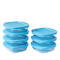 My First Pyrex + Round Baby Food Storage Blue 11x6 cm- 0,2L