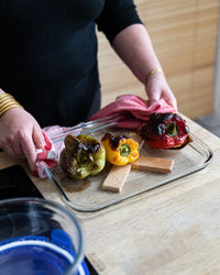 Set of 2 Glass (small and big) Multipurpose cooking sheet High resistance