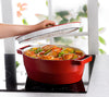 Oval cast iron casserole dish - SlowCook