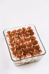 Tiramisu Baking Glass Dish High Resistance with lid