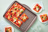 Pizza Party : Set of 2 of asimetriA Metal Easy-grip Pizza pans