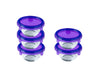 Set of 5 My First Pyrex +  Round Baby Food Storage Purple 11x6 cm- 0,2L