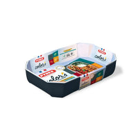 Pyrex® Color's : a colored glass dish - black pepper - 30x20cm