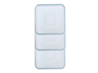 Set of 3 square lids - Cook & Freeze