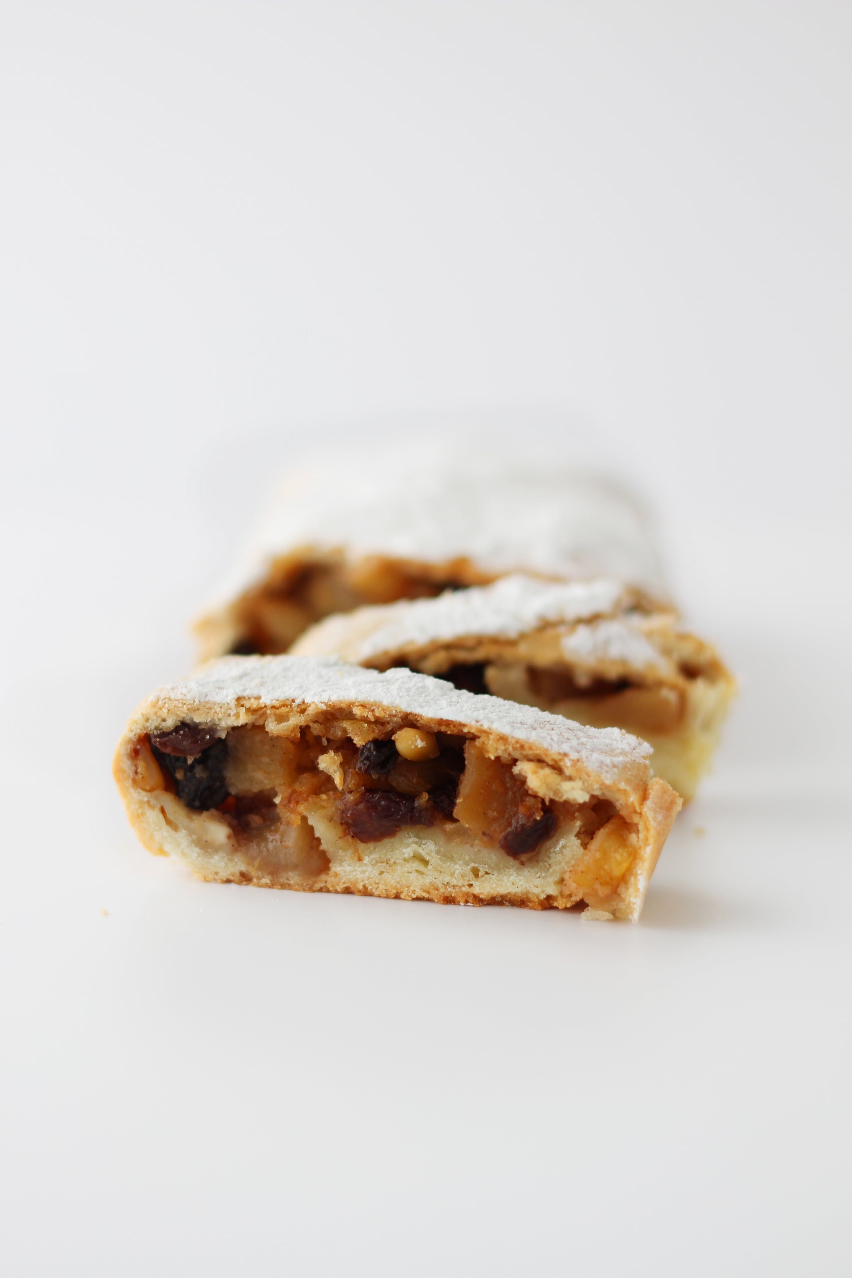 Glass Apfelstrudel mould